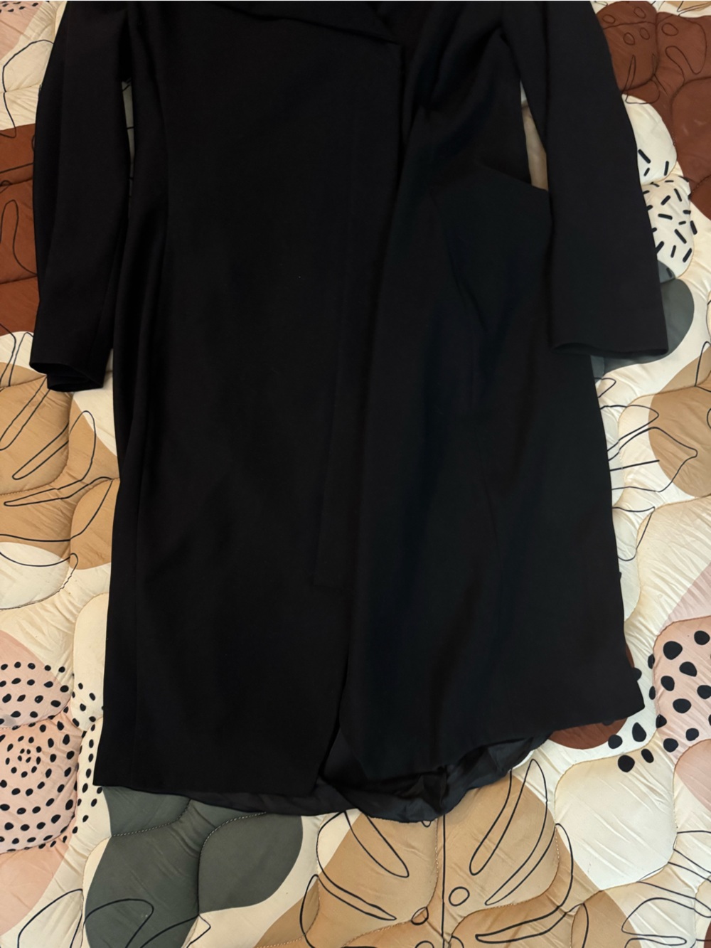 Vintage Armani Collezioni Black Dress - Picture 4 of 8